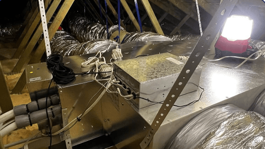 Ducted Air Conditioning Install